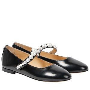 Mach & MachSirene embellished leather Mary Jane flats Size 38/US 8 $785
